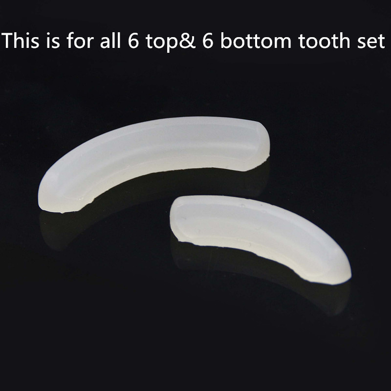 Teeth Whitening Moulds - JINAO 2-teilige Grills-Formbefestigungsstange, wiederverwendbare Silikonform oben